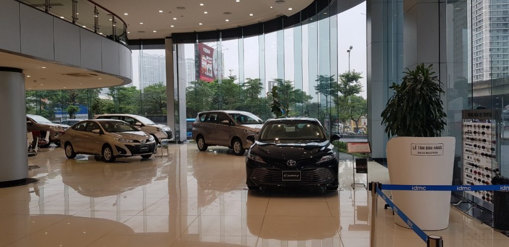 showroom toyota my dinh 22